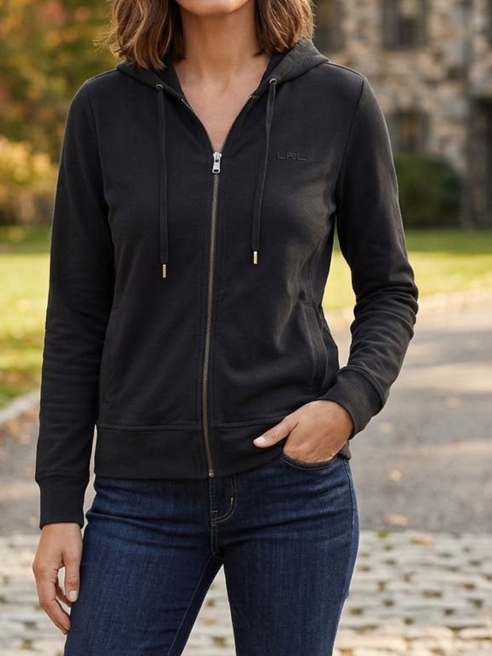 Lauren Ralph Lauren Zipped Hoodie